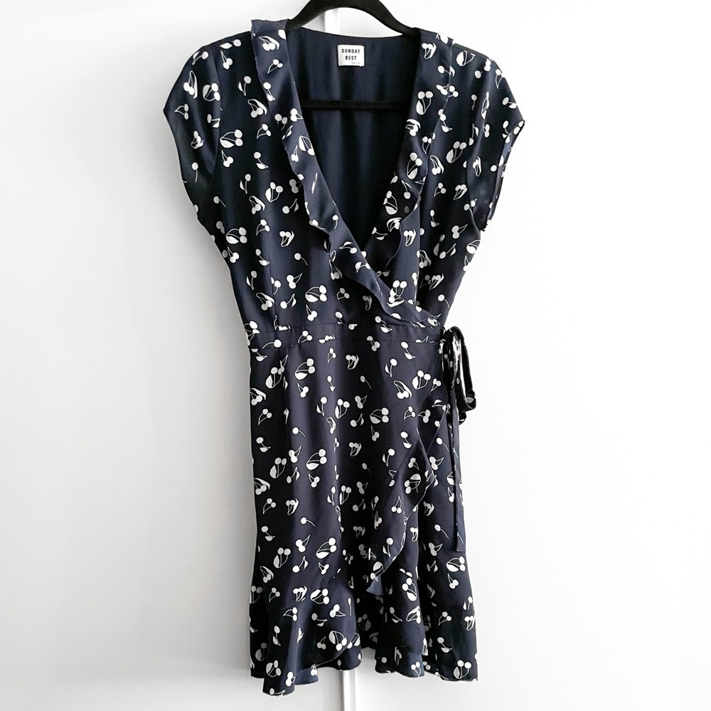 Sunday Best Cherry Savoy Dress